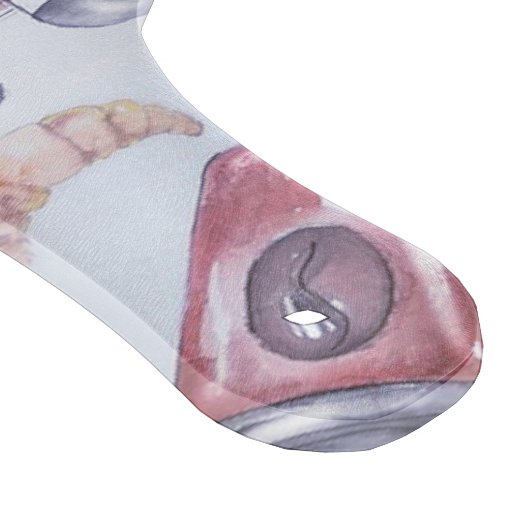 Alien hier für den Kaffee Schneidebrett (Ecke)