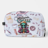 Alien hier für den Kaffee Waschbeutel (Vorderseite)
