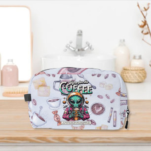 Alien hier für den Kaffee Waschbeutel