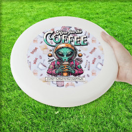Alien hier für den Kaffee Wham-O Frisbee