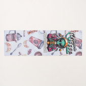 Alien hier für den Kaffee Yogamatte (Rückseite (Horizontal))