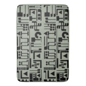 Alien Hieroglyphs Badematte (Vorderseite Vertikal)