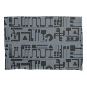 Alien Hieroglyphs Kissenbezug (Vorderseite-Links)