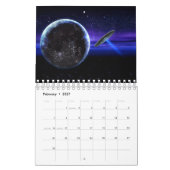 Alien-Himmelkalender Kalender (Feb 2027)