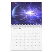 Alien-Himmelkalender Kalender (Jan 2026)