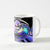 Alien Himmelskatze Kaffeetasse (VorderseiteRechts)