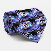 Alien Himmelskatzen Krawatte (Gerollt)
