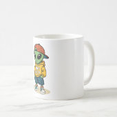 Alien Hip Hop Kaffeetasse (VorderseiteRechts)