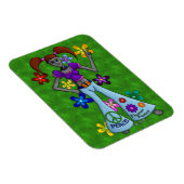Alien Hippy Magnet (Rechte Seite)