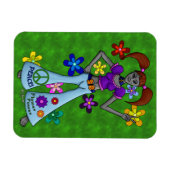 Alien Hippy Magnet (Horizontal)