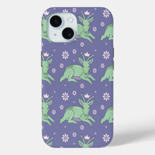 Alien-Hirsch-Volks kunst Whimsical Grüner Hirsch Case-Mate iPhone Hülle