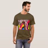 Alien Höhlenmode T-Shirt (Vorne ganz)