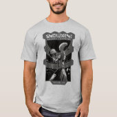 Alien Holding Astronaut Helmet T-Shirt (Vorderseite)