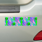 Alien Hologramm Autoaufkleber (Auf Auto)