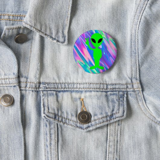 Alien Hologramm Button (Beispiel)