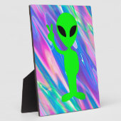 Alien Hologramm Fotoplatte (Seite)