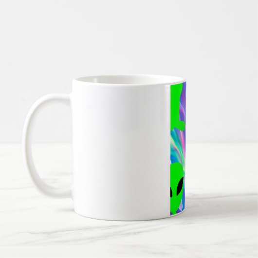 Alien Hologramm Kaffeetasse (Links)