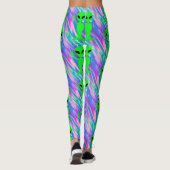 Alien Hologramm Leggings (Rückseite)