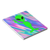 Alien Hologramm Notizblock (angewinkelt)
