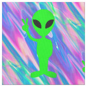 Alien Hologramm Stoff (Nahaufnahme)