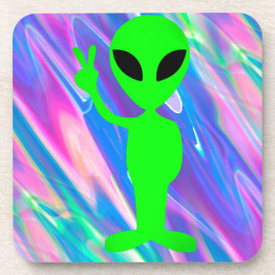 Alien Hologramm Untersetzer