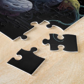 Alien-Horrorkreatur Puzzle (Seite)
