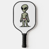 Alien-Hose Pickleball Schläger (Rückseite)