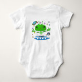Alien Hugs Baby Strampler (Rückseite)