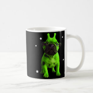 Alien-Hund-Meme Retro Verrückter Hund Vintage Welt Kaffeetasse