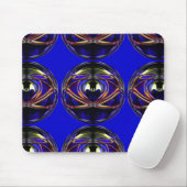 Alien I Abstraktes Kunstdesign Mousepad (Mit Mouse)