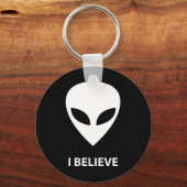 ALIEN I glaube Schlüsselanhänger (Vorderseite)