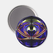 ALIEN I MAGNET (Vorderseite/Rückseite)