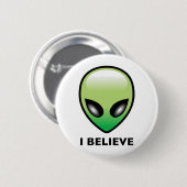 Alien: Ich glaube Button (Vorne & Hinten)