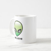 Alien: Ich glaube Kaffeetasse (Vorderseite Links)