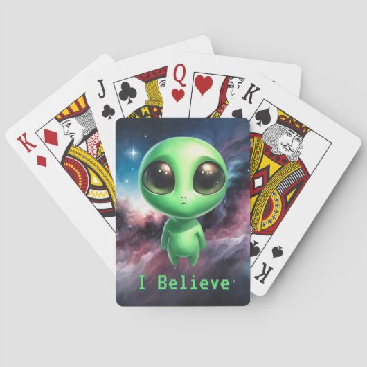 Alien – Ich glaube Spielkarten (Rückseite)