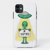 Alien - Ich habe abgestimmt Case-Mate iPhone Hülle (Rückseite)