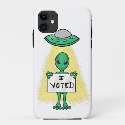 Alien - Ich habe abgestimmt Case-Mate iPhone Hülle (Rückseite)