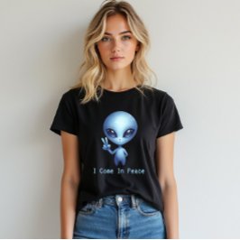 Alien - ich komme in Frieden T-Shirt