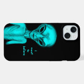 Alien, ich will glauben iPhone hülle (Rückseite (Horizontal))