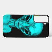 Alien, ich will glauben samsung galaxy hülle (Rückseite (Horizontal))