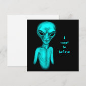 Alien, ich wollte zu glauben (Vorne/Hinten)