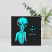 Alien, ich wollte zu glauben (Stehend Vorderseite)
