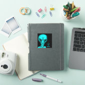 Alien, ich wollte zu glauben aufkleber (iPad Hülle)