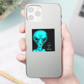 Alien, ich wollte zu glauben aufkleber (Telefon)