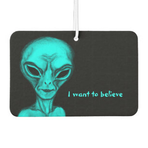 Alien, ich wollte zu glauben autolufterfrischer
