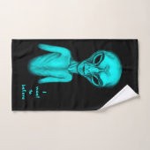 Alien, ich wollte zu glauben badhandtuch set (Handtuch)