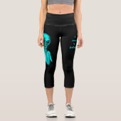 Alien, ich wollte zu glauben capri leggings (Vorderseite)