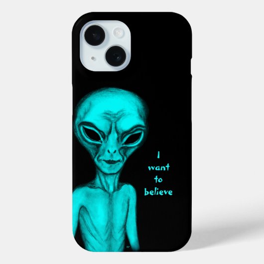 Alien, ich wollte zu glauben Case-Mate iPhone hülle (Rückseite)