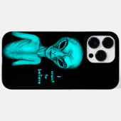 Alien, ich wollte zu glauben Case-Mate iPhone hülle (Rückseite (Horizontal))