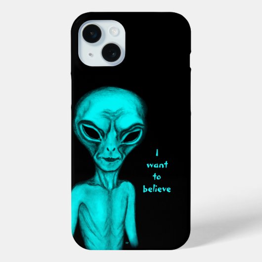 Alien, ich wollte zu glauben Case-Mate iPhone hülle (Rückseite)